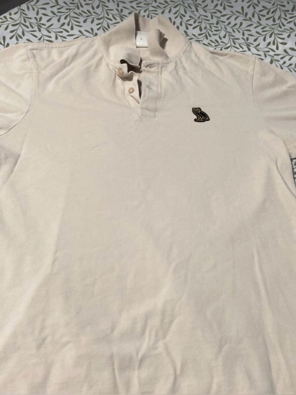 OVO Men's Ivory Polo Shirt